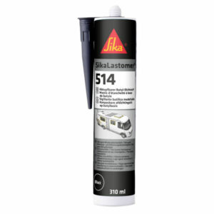 Butyylimassa 310ml Sika Lastomer 710 musta