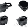Reimo Quick Lock Pads telttaputken kiinnike 3 kpl - Image 2
