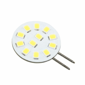 LED G4 lamput 2W 200 lumenia lämmin valkoinen 12 SMD