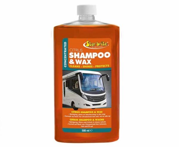 Star brite caravan pesuShampoo -ja vahatiiviste 500ml-0