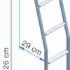 Alumiini tikkaat 4 askelta 126cm Thule - Image 2