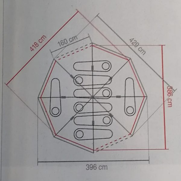 8-hengen teltta Octagon - Image 2