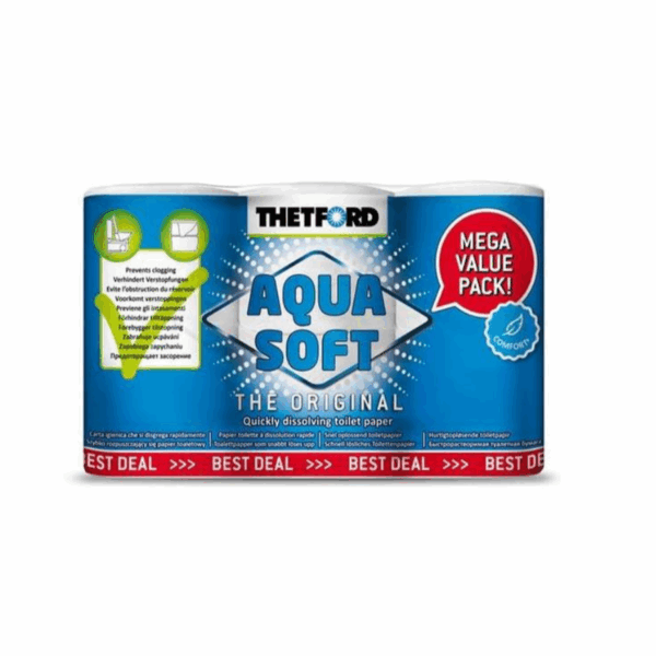 Thetford Aqua Soft wc paperi 6rl