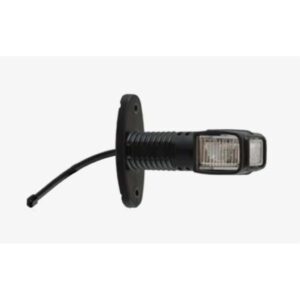Sivuvalo puna/valkoinen led vas/oik 12-24v