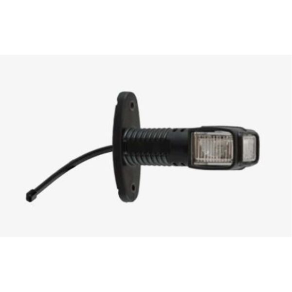 Sivuvalo puna/valkoinen led vas/oik 12-24v
