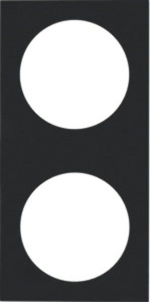 Berker kehys 2-osainen matta musta - Image 3