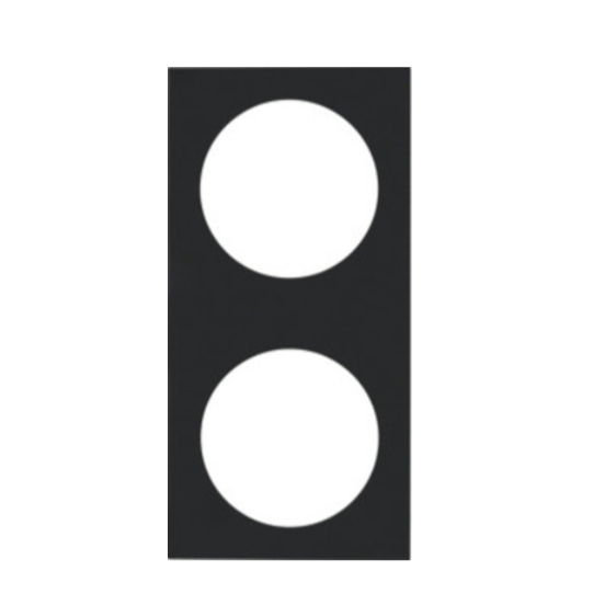 Berker kehys 2-osainen matta musta