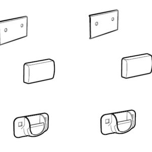 Thule pyörätelineen yläkiinnikepari G2