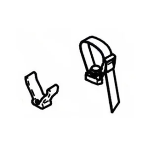 Thule pyöräkourun pääty + hihna Essential 2kpl