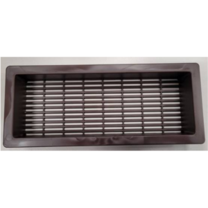 Tuuletusritilä 240 x 100mm ruskea