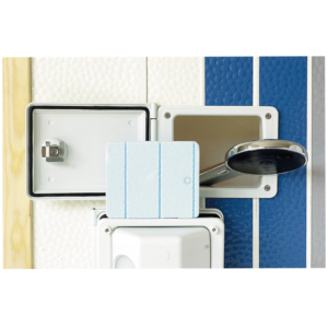 Suihkun läpivientiluukku 135x99mm