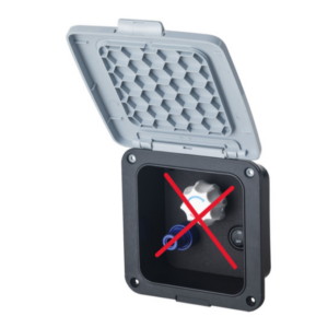 Ulosottorasia yksiosainen 127x130mm