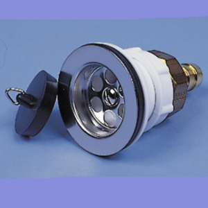 Altaan viemäriliitos +tulppa Typ D