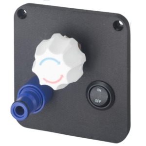 Veden ulosottorasian sisäosa lämmönsäädöllä