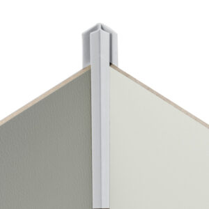 Liitosprofiili verhoilulevyille 90° vaaleanharmaa 220cm